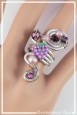 bague-reglable-en-aluminium-farinelli-couleur-argent-et-violet-portee-zoom