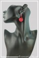 boucles-d-oreilles-en-aluminium-pastille-couleur-rouge-portees