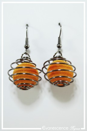 boucles-d-oreilles-cage-en-metal-cheyenne-couleur-noir-et-orange