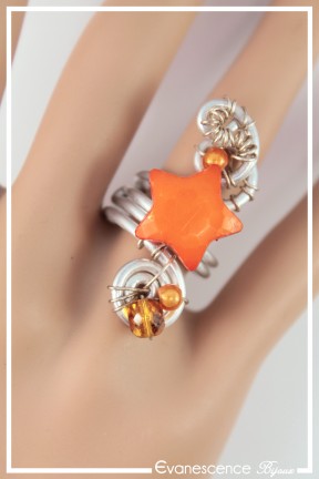 bague-reglable-en-aluminium-voxane-couleur-argent-et-orange-portee-zoom