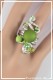 bague-reglable-en-aluminium-patou-couleur-argent-et-vert-portee-zoom