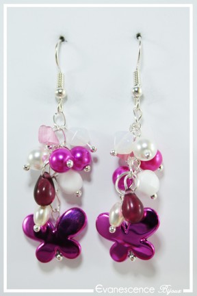 boucles-d-oreilles-chaine-kookie-couleur-fuchsia-et-blanc