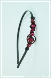 serre-tete-decor-en-aluminium-raisin-couleur-noir-et-rouge