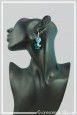 boucles-d-oreilles-chaine-kookie-couleur-turquoise-et-argent-portees