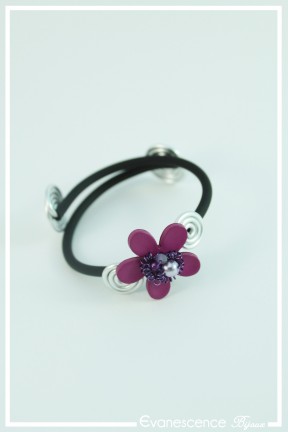 bracelet-en-caoutchouc-kerouac-couleur-argent-et-violet