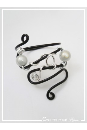 bracelet-en-aluminium-serpent-couleur-noir-et-argent