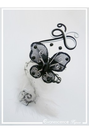bracelet-en-aluminium-black-pearl-couleur-noir-et-blanc-modele-plumes