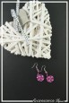 boucles-d-oreilles-en-aluminium-pastille-couleur-fuchsia-strie-sur-fond-noir