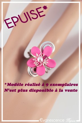 bague-reglable-en-aluminium-kerouac-couleur-argent-et-fuchsia-portee-zoom