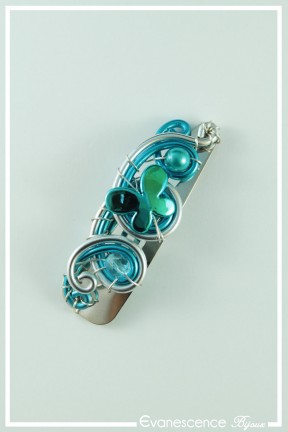 barrette-en-aluminium-kookie-couleur-argent-et-turquoise