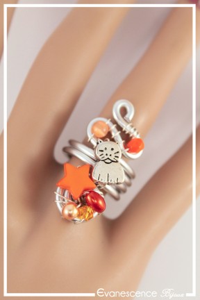 bague-reglable-en-aluminium-juju-couleur-argent-et-orange-portee-zoom