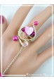 bracelet-bague-en-aluminium-maki-couleur-champagne-et-fuchsia-bague