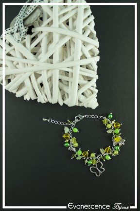 bracelet-chaine-nenuphar-couleur-vert-et-jaune-sur-fond-noir