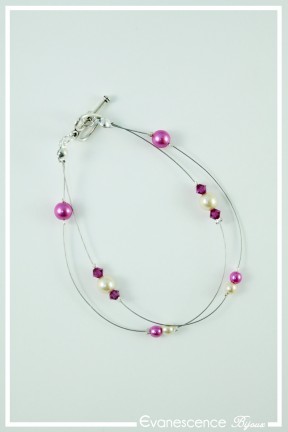 bracelet-en-fil-cable-oasis-couleur-fuchsia-et-ivoire