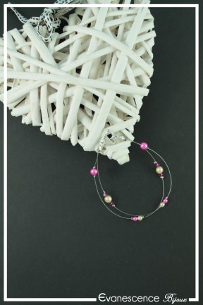 bracelet-en-fil-cable-oasis-couleur-fuchsia-et-ivoire-sur-fond-noir