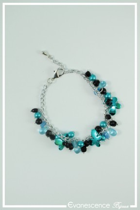 bracelet-chaine-kookie-couleur-noir-et-turquoise