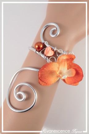 bracelet-en-aluminium-fada-couleur-argent-et-orange-porte