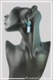 boucles-d-oreilles-chaine-hermes-couleur-turquoise-portees