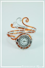 montre-en-aluminium-chibi-couleur-orange-et-argent