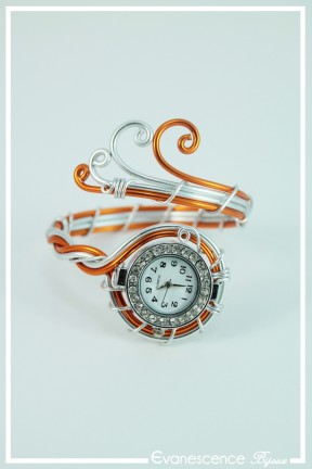 montre-en-aluminium-chibi-couleur-orange-et-argent