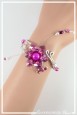 bracelet-en-aluminium-gara-couleur-fuchsia-et-argent-porte