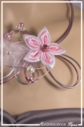 collier-en-aluminium-girofle-couleur-blanc-et-rose-modele-plumes-zoom