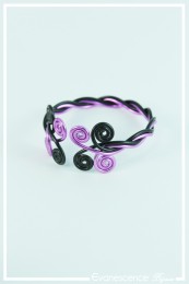 bracelet-en-aluminium-horus-couleur-noir-et-fuchsia