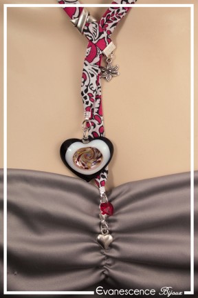 collier-en-tissu-kiki-couleur-noir-rouge-et-blanc-zoom