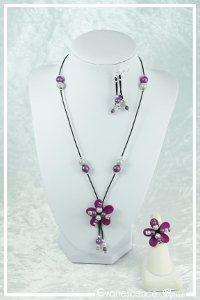 parure-de-bijoux-vanille-couleur-violet-et-blanc