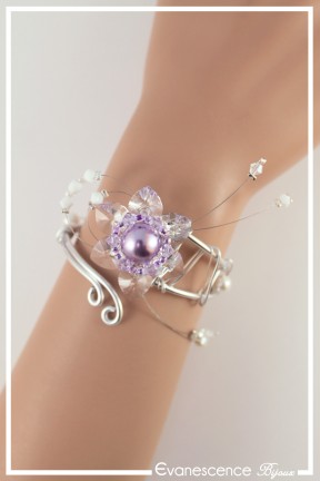 bracelet-en-aluminium-gara-couleur-lilas-et-argent-porte