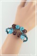 bracelet-en-aluminium-horus-couleur-chocolat-et-turquoise-porte
