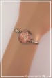 bracelet-cabochon-cachemire-couleur-orange-porte