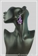 boucles-d-oreilles-polka-couleur-argent-et-violet-portees