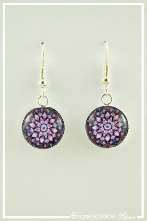 boucles-d-oreilles-mandala-couleur-violet-et-blanc