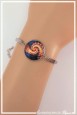bracelet-spirales-couleur-noir-dore-et-bleu-porte