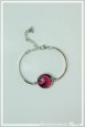 bracelet-spirales-couleur-rose-fuchsia-et-noir