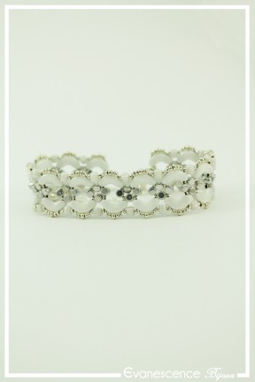 bracelet-julia-couleur-blanc-et-argent-a-plat