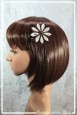 pince-a-cheveux-litchi-couleur-chocolat-et-blanc-portee