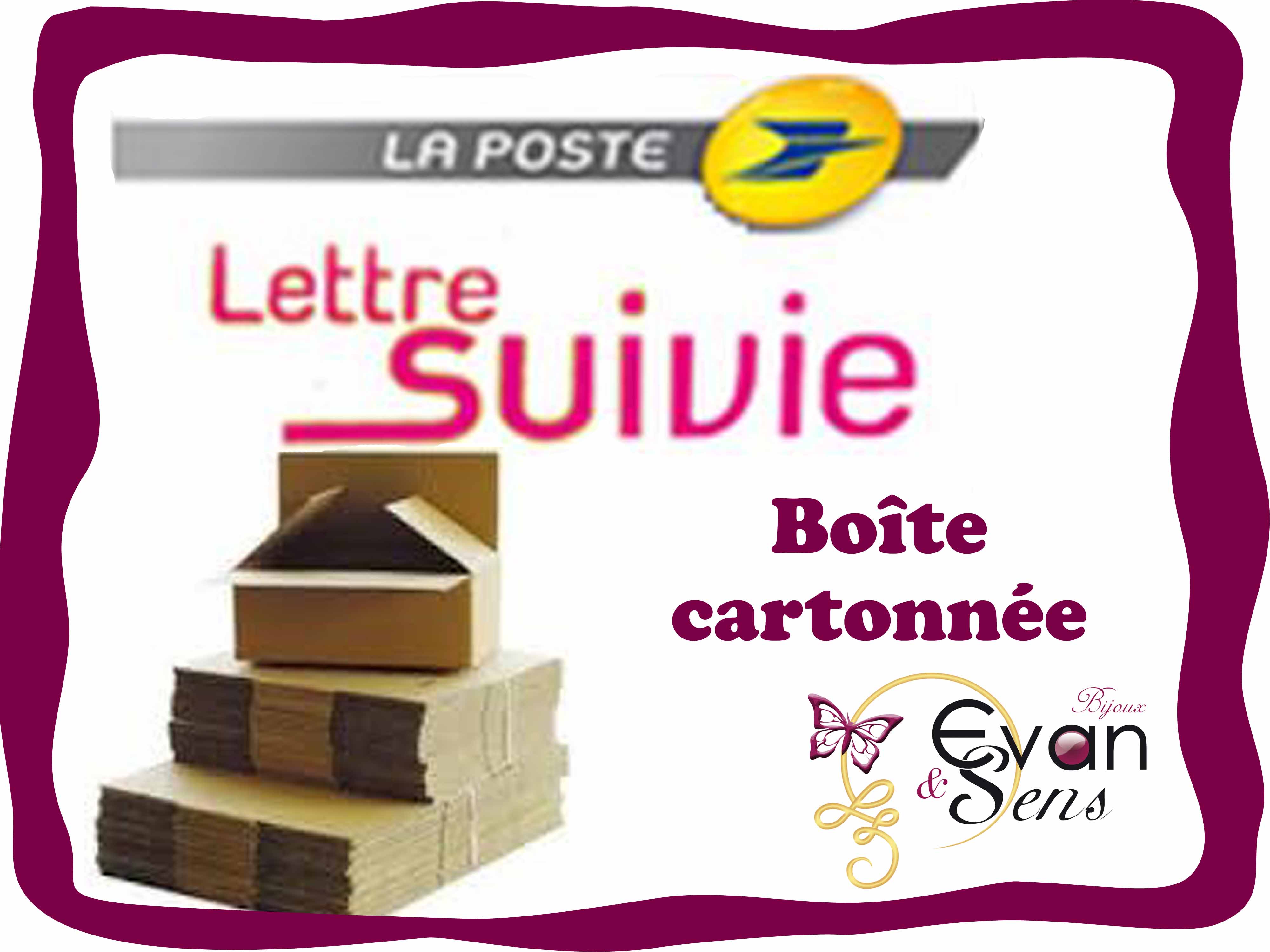 Lettre Suivie boîte cartonnée 100 g